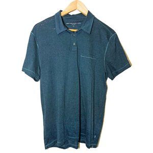 John Varvatos Navy Polo Size Medium